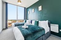 Luxury Penthouse with 3 Bedrooms, Pool Table and Parking in the City - Chambres d'hôtes Birmingham