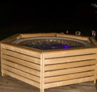 Maison chic et paisible, terrasse, spa et campagne - Ferienwohnung Merceuil