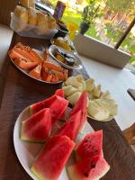 Chalés Pouso da Coruja - Vista para piscina - Chambres d’hôtes Cavalcante