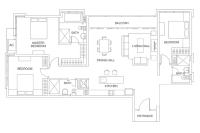 Superior Appartement met 3 Slaapkamers