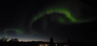 Panoramic northern lights on top of Tromsø island - B&B Tromsø