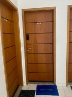 Apê completo com varanda gourmet e vista livre Canto do forte - Praia Grande - Chambres d’hôtes Praia Grande