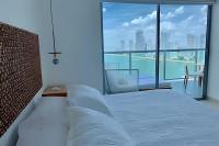 Lujoso Apto de 1 Hab en Piso 19- Infinitum - B&B Cartagena de Indias