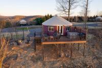 Starlit Haven - Modern Yurt - B&B Reynoldsville