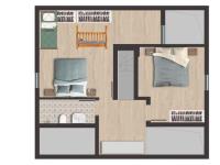 Casa Monterosso - great sea view, free parking, large terrace, near the sea - Chambres d'hôtes Crveni Vrh