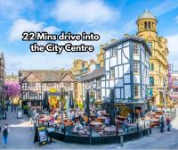 FREE parking, LARGE House for Contractors & Families, Sleeps 5, 5 mins to Etihad Stadium - Ferienwohnung Manchester