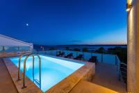MY DALMATIA - Sea view villa Anpero with private heated pool and sauna - B&B Maslenica
