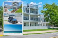 2 Blocks to the Beach! Pool & Golf Cart, Sleeps 21 - Ferienwohnung Destin