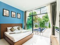 Villa mit 2 Schlafzimmern und eigenem Pool - südlicher Stil
