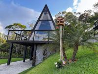 Chalé na Natureza | Hidro | Lareira | Wi-Fi - B&B São Pedro de Alcântara