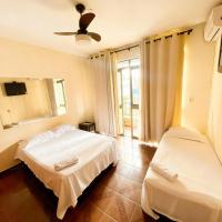 Casa Quintal Setor Bueno! 5 quartos com ar split e internet ultra! 4 vagas de garagem! Bem localizado! Marista Parques Areião e Vaca Brava Hospital Premium Mater Dei Smart e Blue Fit Perdomo Goiânia Shopping! - Chambres d'hôtes Goiânia