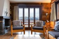 App Les Rocailles 9 family retreat with Sauna - B&B La Tzoumaz
