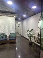 Apartamento, pé na areia Ocian Praia Grande, SP - Chambres d’hôtes Praia Grande