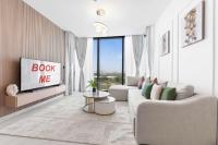 StayShort - 3 Bed in Meydan Sleeps 5 with Dubai Skyline View - B&B Dubái