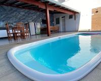 Casa Recanto Azul Frente al Mar en Castelhanos - B&B Anchieta