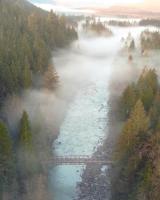 Mt Pilchuck River Cabin - Bed and Breakfast Granite Falls