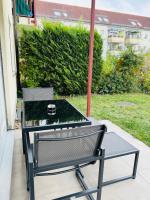 Modernes 2-Zi Apartment mit Terrasse und Garten - Ferienwohnung Dresden