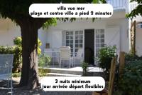villa vue mer plage a pied 2 minutes internet parking - B&B Fleury