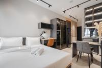 Deluxe Studio met Queensize Bed