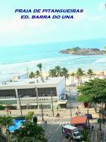 Praia Pitangueiras Guarujá Apto 74 Pé na Areia e Vista para o Mar - Chambres d'hôtes Guarujá