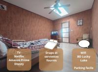 Appartement Le Saloon - détente & BD - B&B Soyaux