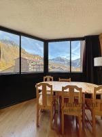 Ski aux pieds - Vue montagne - Studio 4p Isola 2000 - B&B Isola