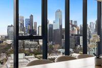 Exceptional View 3B 2B 2 Carparks near Crown Casino! - B&B Melbourne