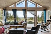 Family Cabin With Views Over Hadeland - B&B Lunner