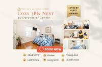 30-3 - 3BR Boston - Cozy Apt near Franklin Park Zoo - B&B Boston