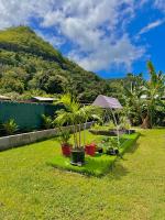 Villa Fare Mananui 2 chambres avec piscine et jardin - B&B Paea