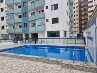 Ap Vista mar, wi-fi, piscina, pet, check-in check-out flex - Chambres d’hôtes Praia Grande