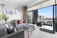 Modern Harbourside 1BR w Balcony Zodiak Stays - B&B Auckland