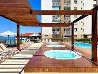 Aptos completo PÉ NA AREIA em Barra Velha em condomínio Resort com Spa, Piscina, quadra de futebol, Sala de jogos, brinquedoteca, Complexo com diversos comércios - Chambres d'hôtes Barra Velha