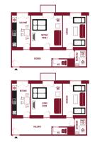 ZAROHEM 2 bedrooms APARTMENT in center with balcony - Chambres d'hôtes Brno