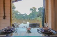 Quinta do Vale: Casa flutuante, 90km de SP - Lago, cascata, piscina, tranquilidade - Bed and Breakfast Itatiba