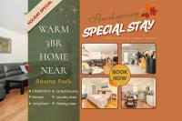 39 - 3BR Quincy - Stunning Townhouse near Adams - B&B Quincy