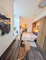 Modernes Studio in Elbnähe - auf Wunsch mit PKW - B&B Dresda