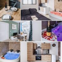 Romance Bleue -Love Room -SPA privatif - Netflix -séjour à vichy - B&B Vichy
