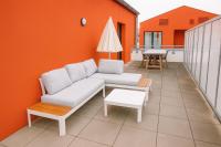 PrimeLoft "Frische Brise" - Penthouse - Fahrstuhl - modern & geräumig - Familien - Dachterasse - Tiefgarage - Chambres d'hôtes Büsum