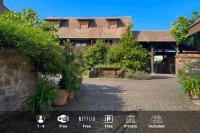 La Grange - Ground Floor Apartment, Terrace, Free Private Parking, Near Colmar - Ferienwohnung Sainte-Croix-en-Plaine