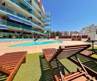 Apartamento en Port Trebol con parking privado y acceso directo a la piscina - Ferienwohnung Roses