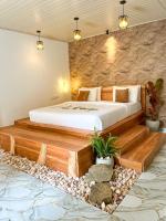 Zimmer mit Kingsize-Bett