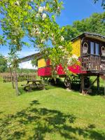 Roulotte Belle des Prés - Ferienwohnung Sigalens