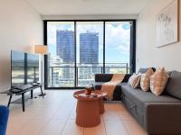 Southbank Apt King and Sofa Bed with Free Parking - B&B Brisbane