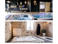 Au domaine des anges, 3 gîtes luxueux avec Jacuzzi privatif, sauna, mini-piscine, piscine extérieure chauffée en saison - Chambres d'hôtes Bain-de-Bretagne
