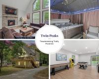 Twin Chalet - 6 BDs Hot Tub Game Area and more - Bed and Breakfast Albrightsville