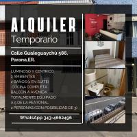 Duplex moderno céntrico - Bed and Breakfast Paraná