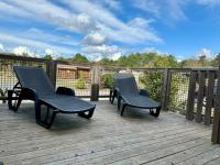 Chalet moderne piscine commune activités dans le domaine - B&B Gujan-Mestras