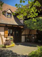 Maison 2-12 personnes PMR en Alsace à Jebsheim Jardin, animaux acceptés, proche Colmar et EuropaPark - Chambres d'hôtes Jebsheim