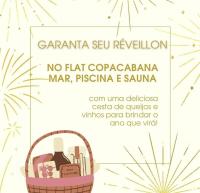 Flat Copacabana Mar Piscina e Sauna - Chambres d’hôtes Rio de Janeiro